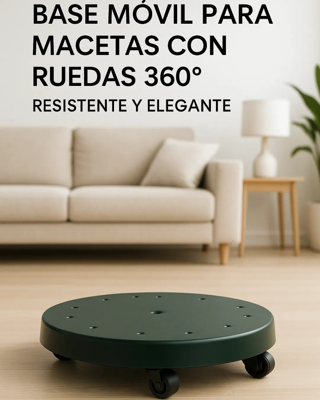 Bases con Ruedas Loop Green