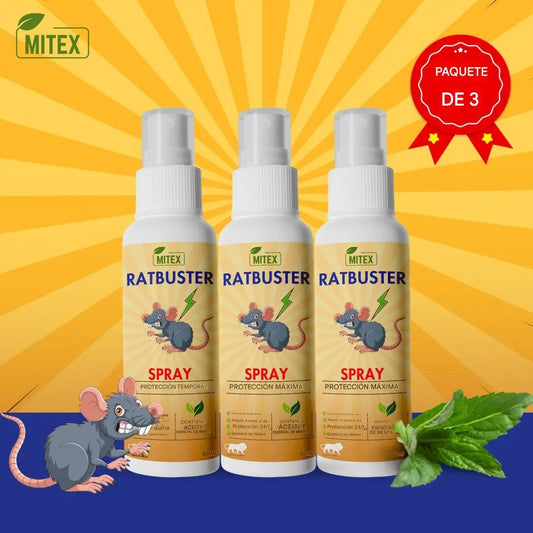 Ratbuster Spray AntiRatas™ Compra 1 LLEVA 2 GRATIS