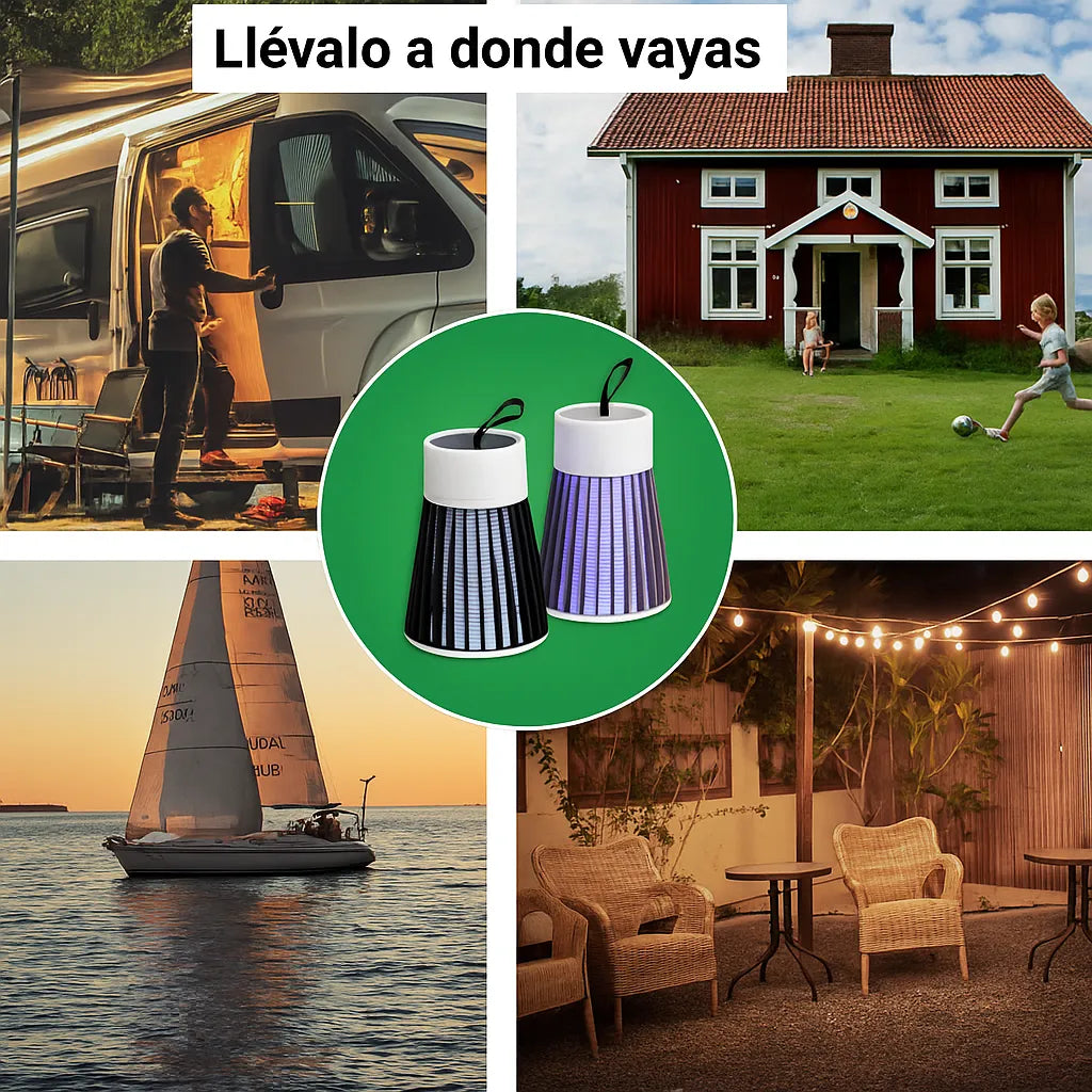 MosqiShock Lámpara Antimosquitos™