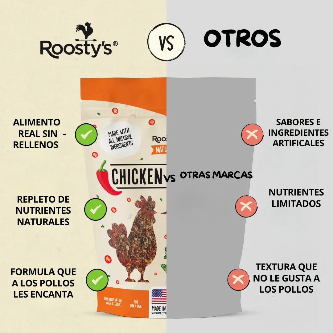 Desparasitante + Multivitamínico Natural para Aves de Corral – 500g Evita enfermedades y Acelera tu producción🐣🐤🐓¡Resultados desde los primeros días!✅