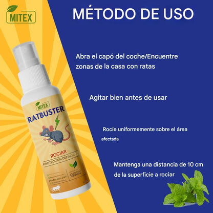 Ratbuster Spray AntiRatas™ Compra 1 LLEVA 2 GRATIS
