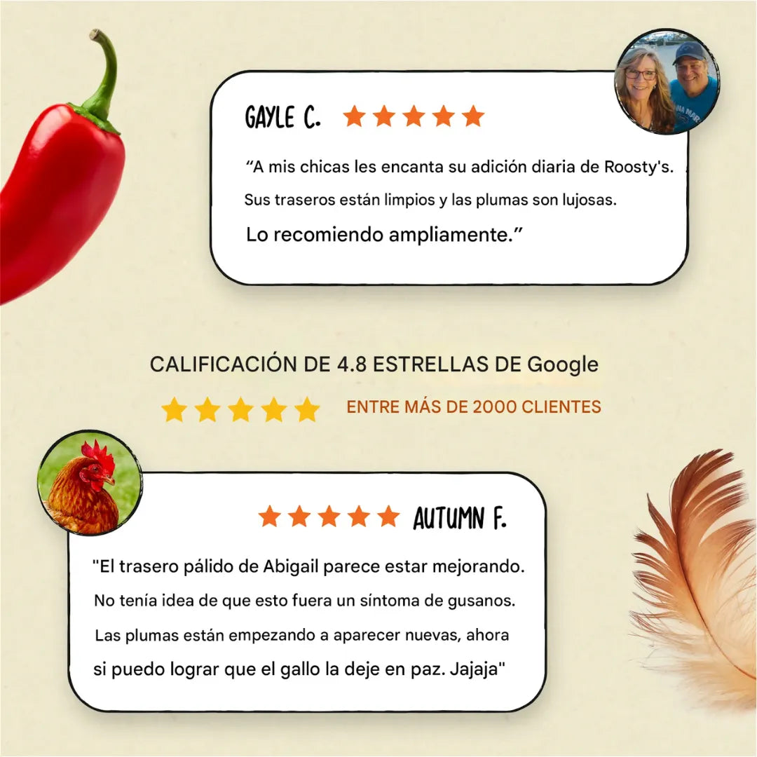 Desparasitante + Multivitamínico Natural para Aves de Corral – 500g Evita enfermedades y Acelera tu producción🐣🐤🐓¡Resultados desde los primeros días!✅