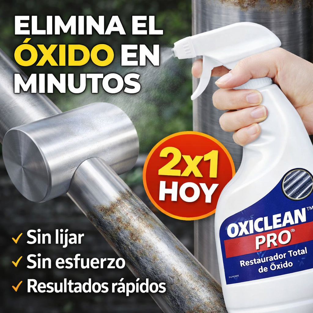 OXICLEAN PRO™ – Restaurador Total de Óxido