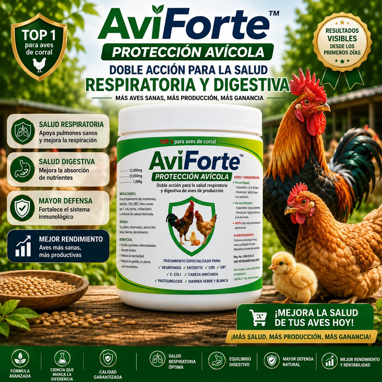 AviForte™ Protección Avícola