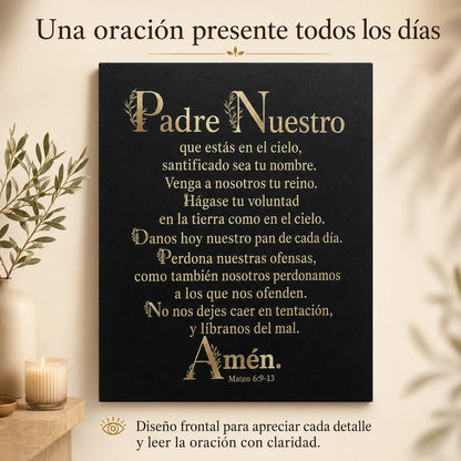 Cuadro Padre Nuestro – Fe y Protección para el Hogar 🙏🕊
