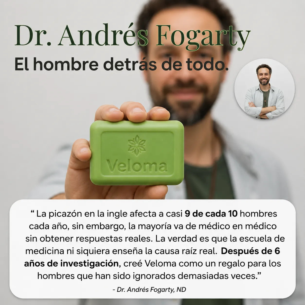 🍃Veloma Jabón Antimicótico de Aceite de Árbol de TE. 2X1 🔥🧼