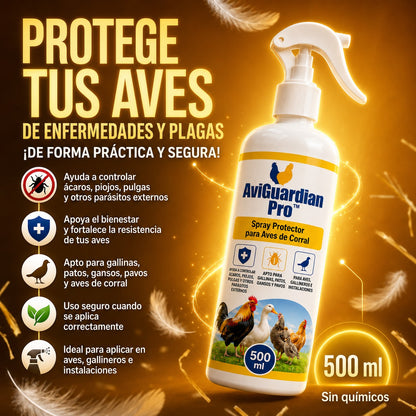AviGuardian Pro™ Spray Protector para Aves de Corral 2X1🐔