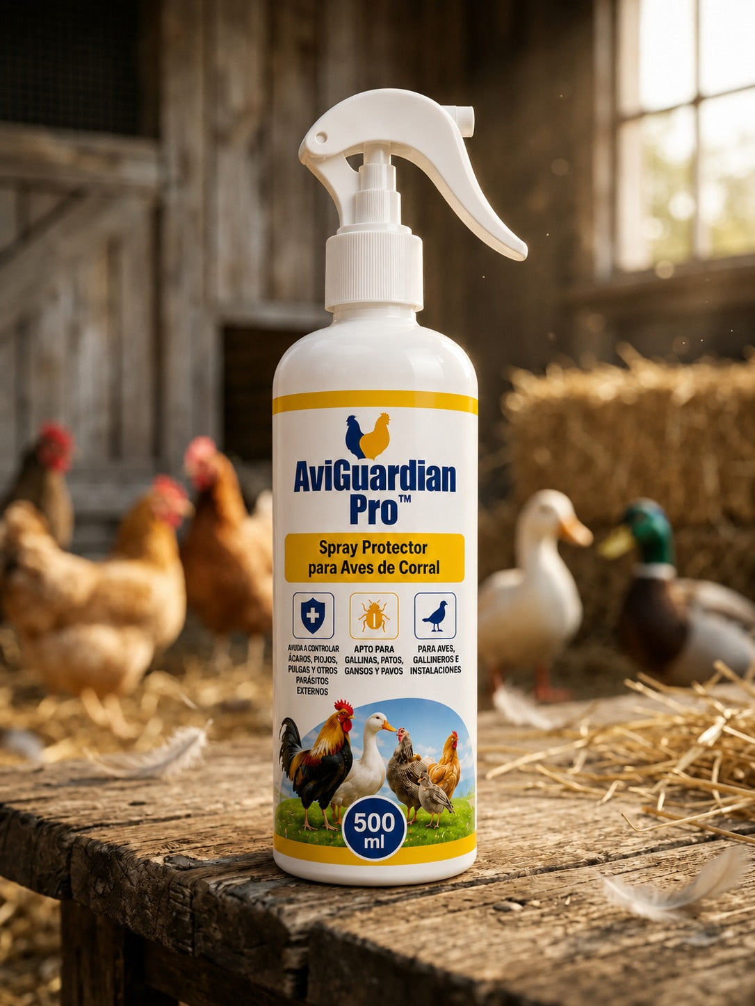 AviGuardian Pro™ Spray Protector para Aves de Corral 2X1🐔