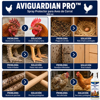 AviGuardian Pro™ Spray Protector para Aves de Corral 2X1🐔