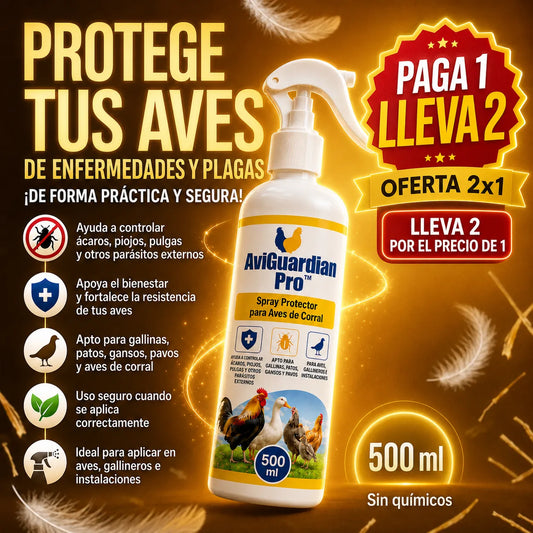 AviGuardian Pro™ Spray Protector para Aves de Corral 2X1🐔