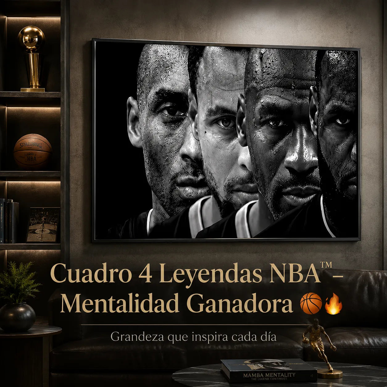 Cuadro 4 Leyendas NBA™ – Mentalidad Ganadora 🏀🔥