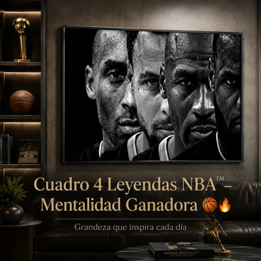 Cuadro 4 Leyendas NBA™ – Mentalidad Ganadora 🏀🔥