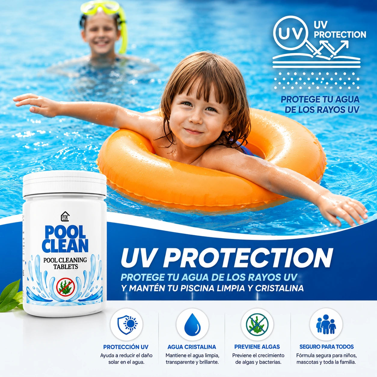 PoolClean™ | Fórmula Recuperadora de Agua Cristalina para Piscinas y Albercas 🏊‍♂️💧