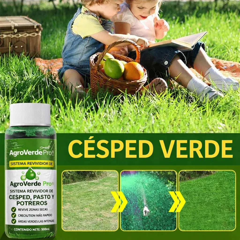 AgroVerde Pro™ – Sistema Revividor de Césped, Pasto y Potreros