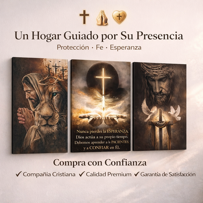 Set Cristiano de 3 Piezas Cristo en Gloria™