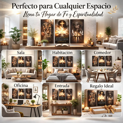 Set Cristiano de 3 Piezas Cristo en Gloria™