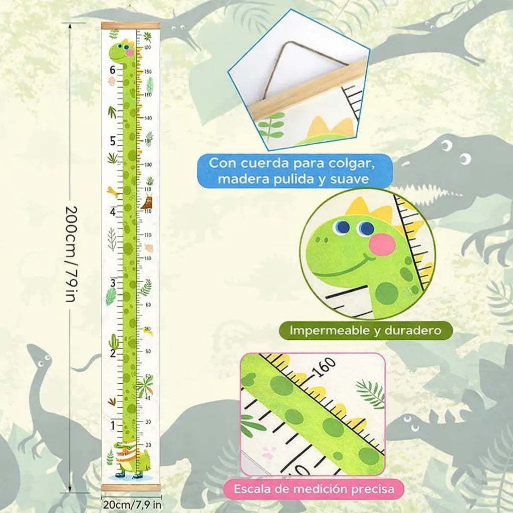 Tabla Medidora Infantil Huella de Crecimiento™  🦒