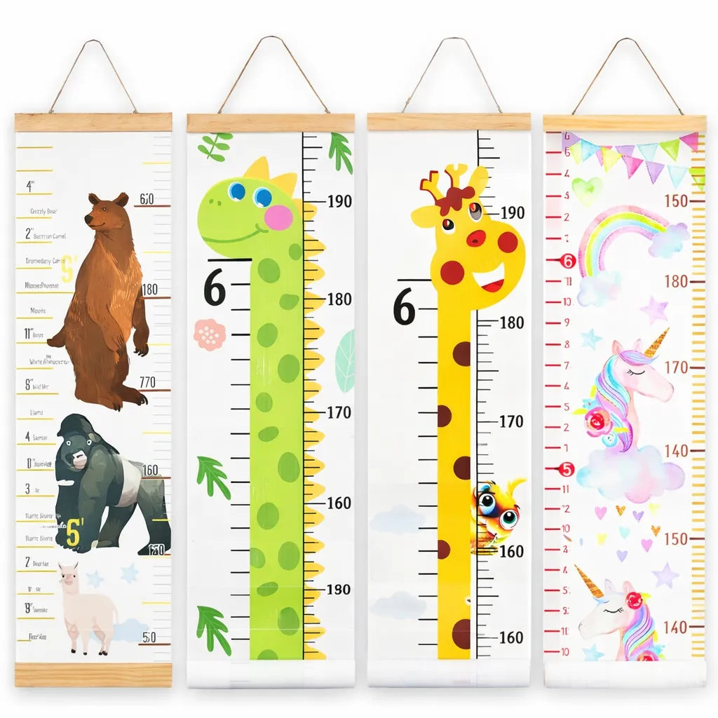 Tabla Medidora Infantil Huella de Crecimiento™  🦒