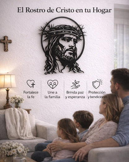 ✝ Rostro de Cristo – Presencia que Transforma tu Hogar, llena tu espacio de fe, fortaleza y paz interior ✨🕊