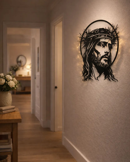 ✝ Rostro de Cristo – Presencia que Transforma tu Hogar, llena tu espacio de fe, fortaleza y paz interior ✨🕊