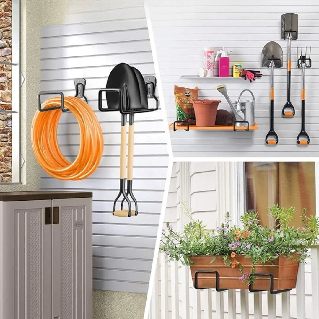 Soporte metálico para manguera