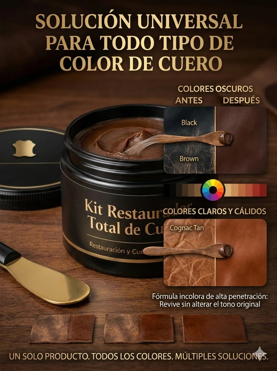 KIT TOTAL RESTAURADOR  DE CUERO™