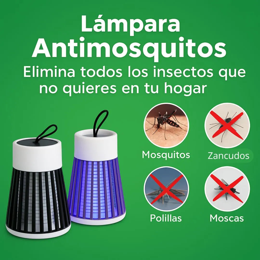 MosqiShock Lámpara Antimosquitos™