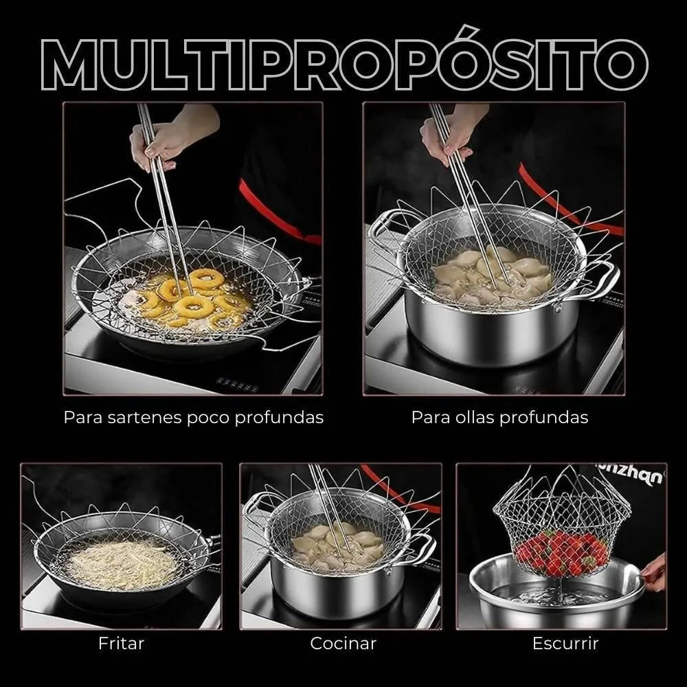 Cesta escurridora PREMIUM CocinaFácil™