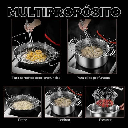 Cesta escurridora PREMIUM CocinaFácil™