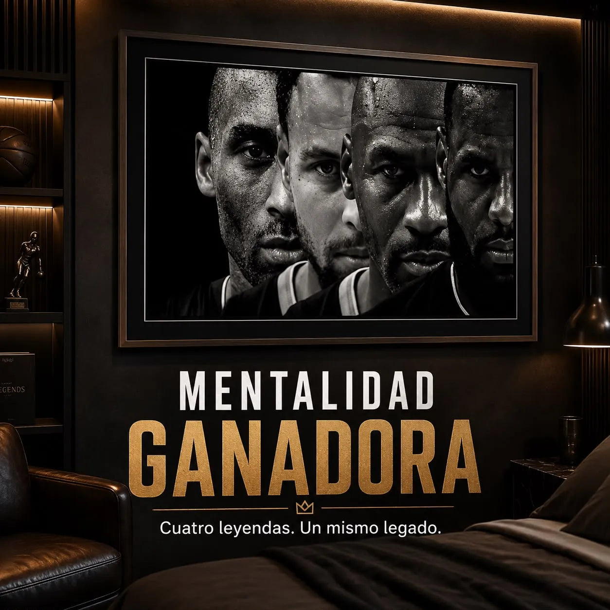 Cuadro 4 Leyendas NBA™ – Mentalidad Ganadora 🏀🔥