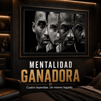 Cuadro 4 Leyendas NBA™ – Mentalidad Ganadora 🏀🔥
