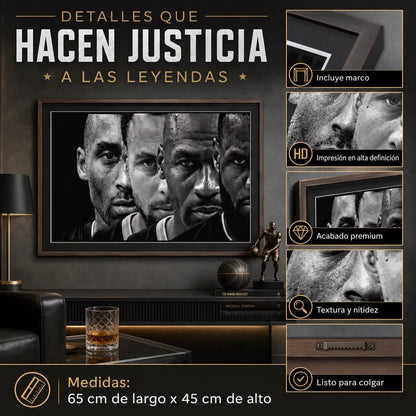 Cuadro 4 Leyendas NBA™ – Mentalidad Ganadora 🏀🔥