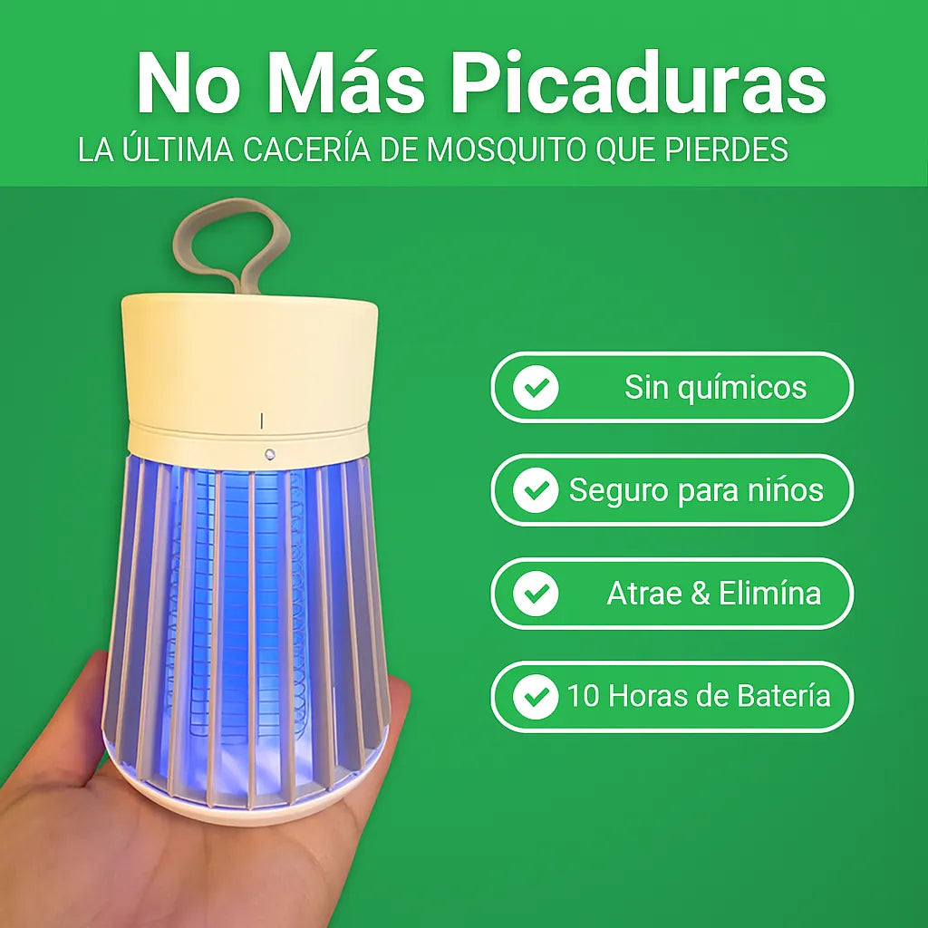 MosqiShock Lámpara Antimosquitos™