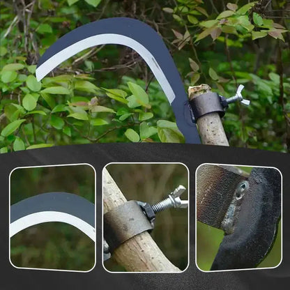 CortaMaleza Pro™ Cabezal de corte de acero para agricultura y jardinería.