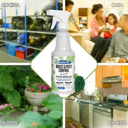 Bye Bichos™ Aerosol repelente de plagas + Revitalizante plantas GRATIS